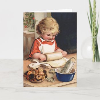 Christmas Cookies Vintage Christmas Card by Photo_Fine_Art at Zazzle