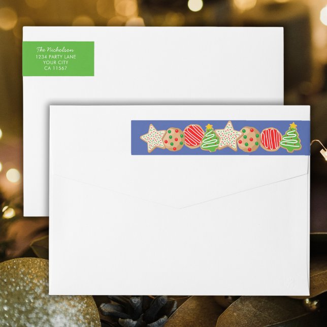 CHRISTMAS COOKIES WRAP AROUND LABEL (Creator Uploaded)