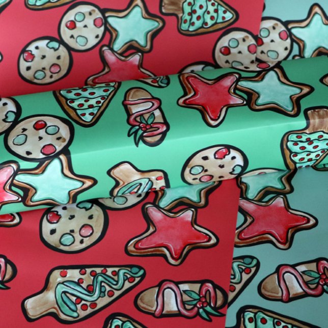Christmas Cookies                                  Wrapping Paper Sheets (Creator Uploaded)