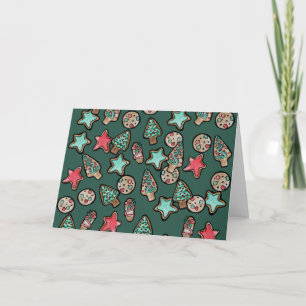 Christmas Cookies Xmas Cookie Decorating Party Card