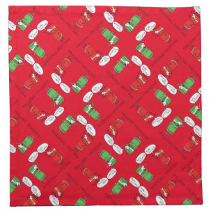 Christmas Cooking Funny Chef Spices Cloth Napkin