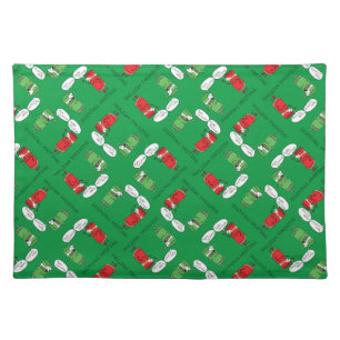 Christmas Cooking Funny Chef Spices Cloth Placemat