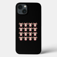 Christmas Coquette Highland Cow Western Xmas