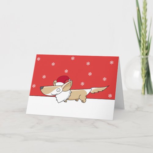 Christmas Corgi Cards