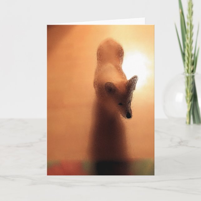 Christmas Corgi Holiday Card (Front)