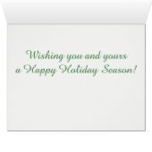 Christmas Corgi Puppy (Inside Horizontal (Bottom))