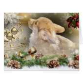 Christmas Corgi Puppy (Front Horizontal)