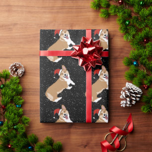 Christmas Corgi Wrapping Paper