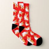 Christmas Corgis Socks | Zazzle.com