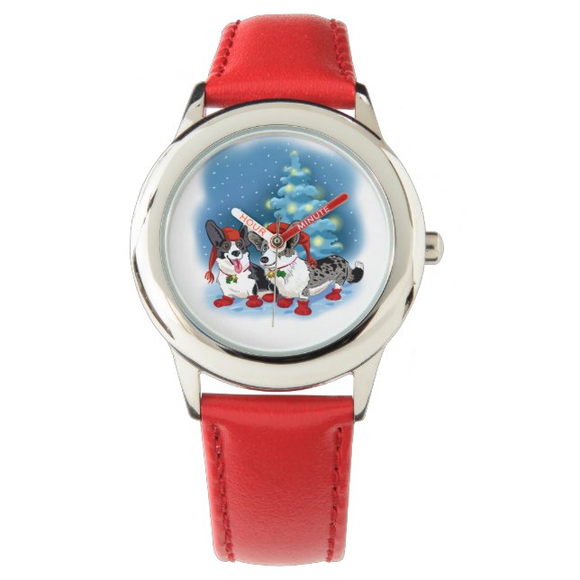 Christmas Corgis Watch (Front)
