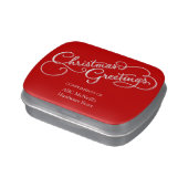 Christmas Corporate Give Away Jelly Belly Tin (Side)