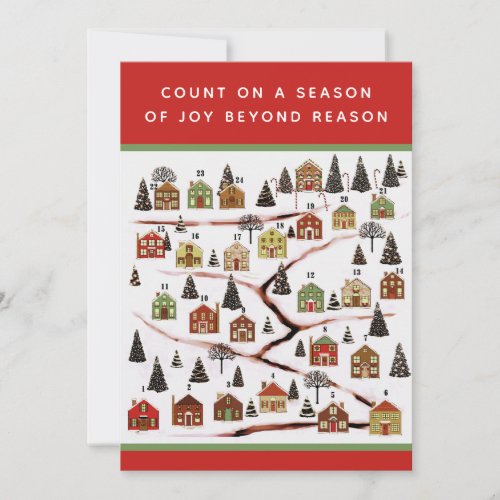 Christmas Countdown Holiday Cards