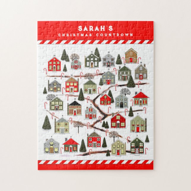 Christmas Countdown Jigsaw Puzzle (Vertical)