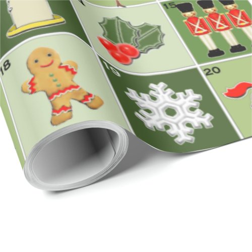 Christmas Countdown Wrapping Paper