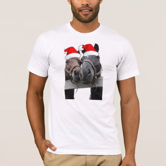 Christmas Country Horses T-Shirt