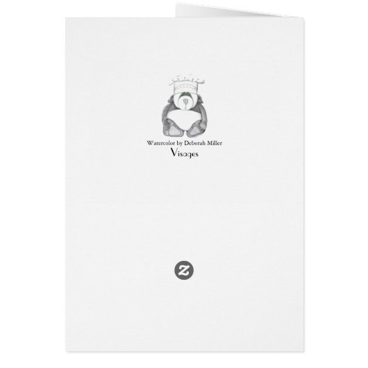 Christmas Country Landscape (Back)