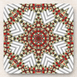 Christmas Country Patchwork Cork Coasters