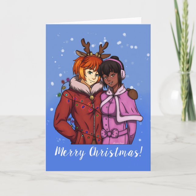 Christmas Couple Card (Front)