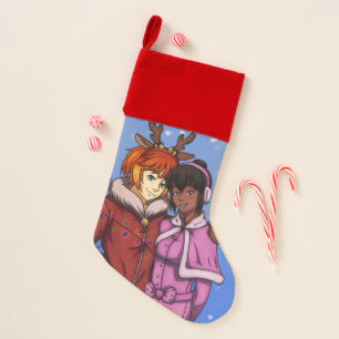 Christmas Couple Stocking