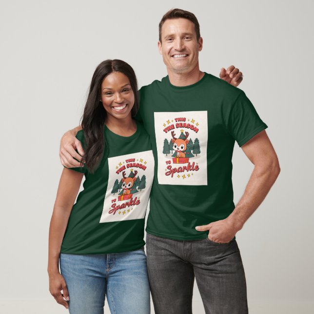 Christmas Couple T-shirt (Unisex)
