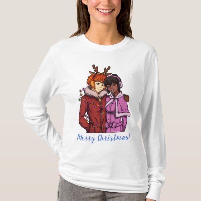 Christmas Couple T-Shirt (Front)