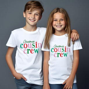 Christmas Cousin Crew Matching Family T-Shirt