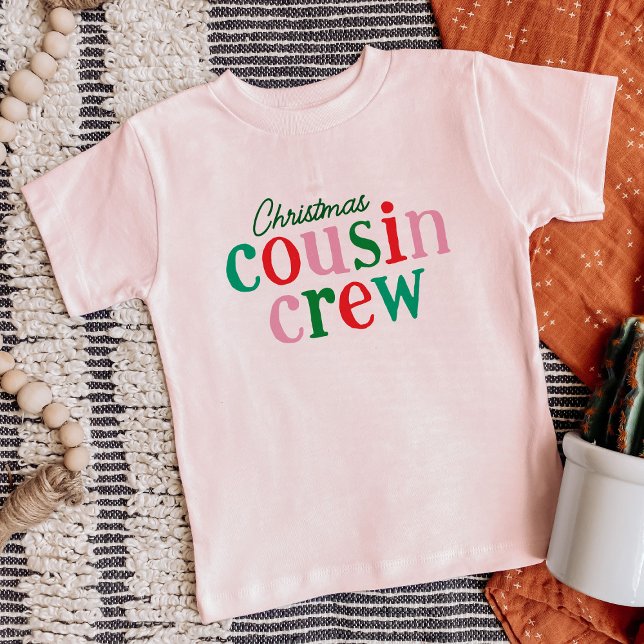 Christmas Cousin Crew Matching Family Toddler T-shirt (Creator Uploaded)