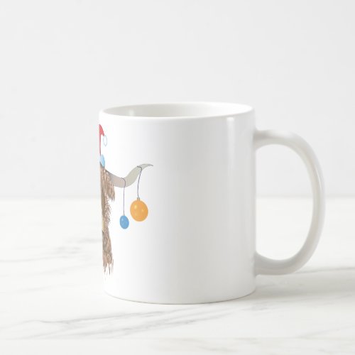 Christmas Cow Coffee Mug