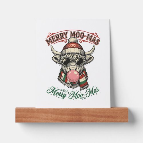 Christmas Cow Shirt Cute Highland Holiday Pun Desi Picture Ledge