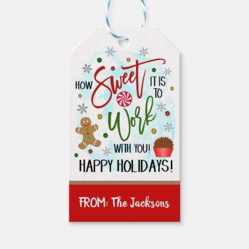 Christmas Coworker Gift Tag