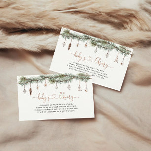 Christmas Cozy Books for baby Enclosure Card