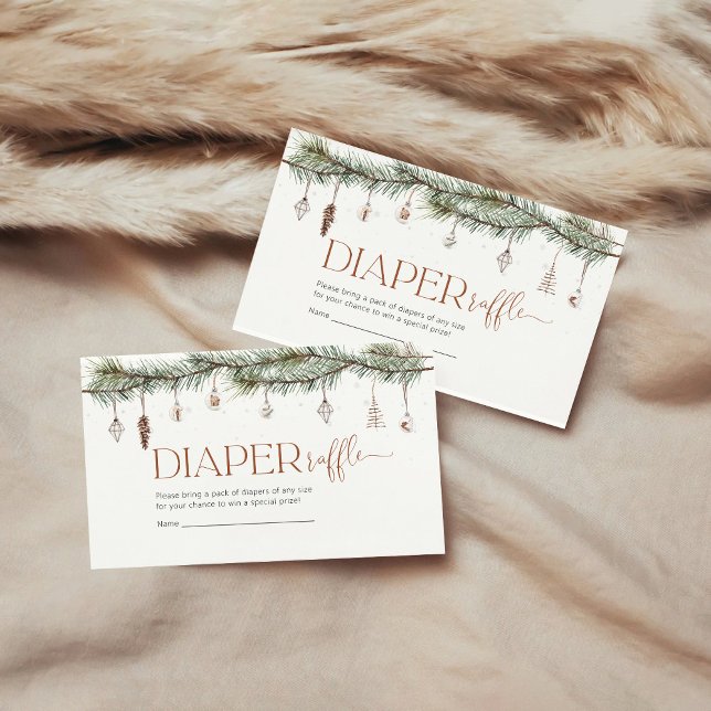 Christmas Cozy Diapers Raffle Enclosure Card (Creator Uploaded)