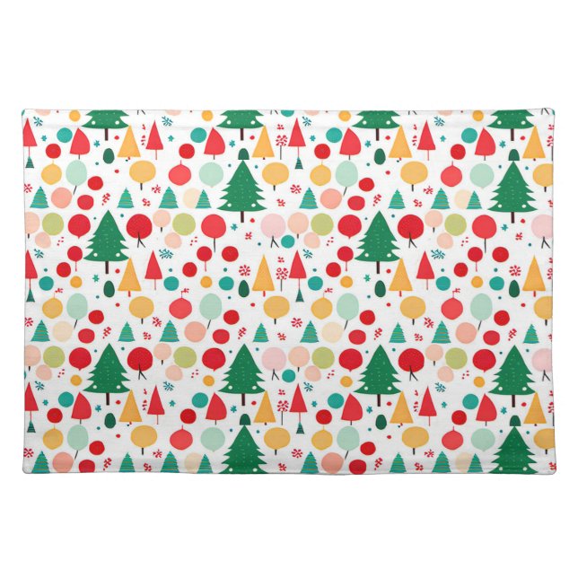 Christmas Craft Cloth Placemat (Front)