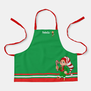 Christmas Craft or Baking Child's Name Apron
