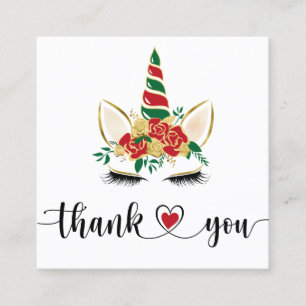 Christmas craft script thank you for your order  s square business card
