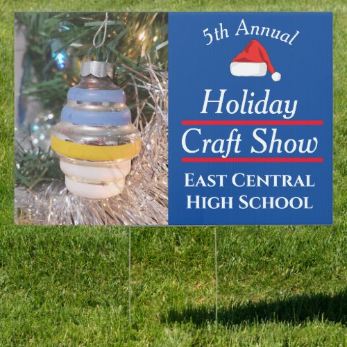 Christmas Craft Show Displays Sign