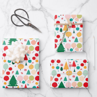 Christmas Craft Wrapping Paper Sheets