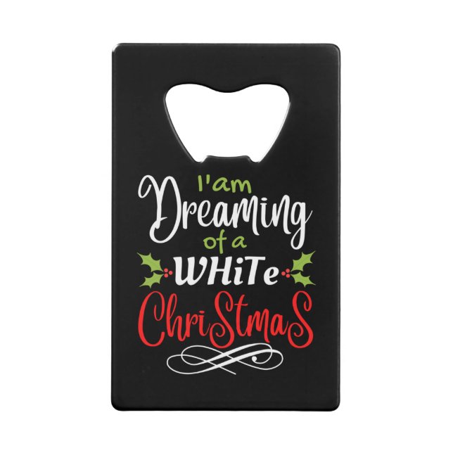 Christmas Credit Card Bottle Opener (Front)