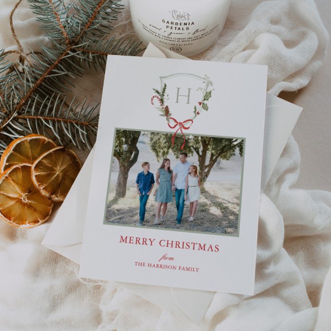 Christmas Crest  Holiday Card (Creator Uploaded)