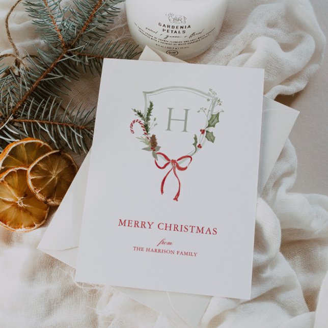 Christmas Crest  Holiday Card (Creator Uploaded)