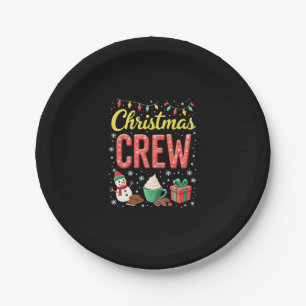 Christmas Crew (1) Paper Plates