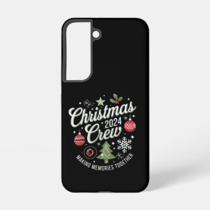 Christmas Crew 2024Family Matching Christmas Party Samsung Galaxy S22 Case