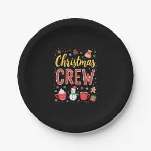 Christmas Crew (2) Paper Plates