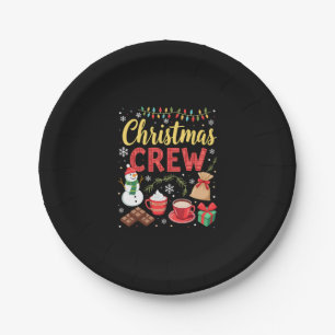 Christmas Crew (3) Paper Plates