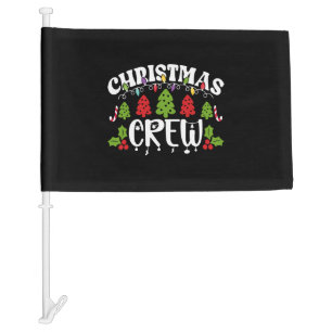 Christmas Crew     Car Flag