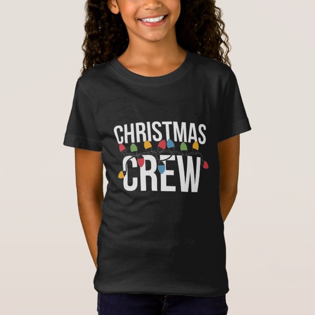 Christmas Crew Family Xmas Holiday T-Shirt (Front)