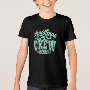 Christmas Crew Kids Shirt Festive Holiday Family