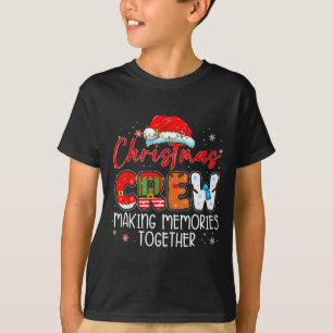 Christmas Crew Making Memories Together Xmas Light T-Shirt