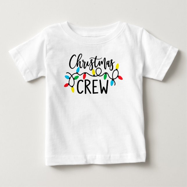 Christmas Crew With Lights-55600 Baby T-Shirt (Front)