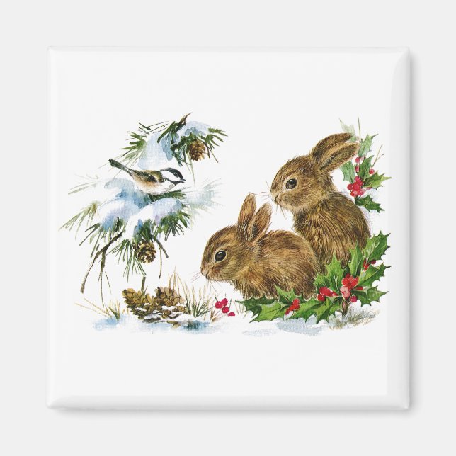 Christmas Critters Magnet (Front)